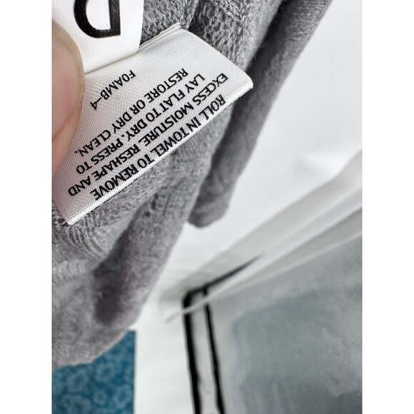 Eileen Fisher Cardigan Sweater Sz Small 100% Merino Wool Open Front Lightweight - Picture 8 of 11